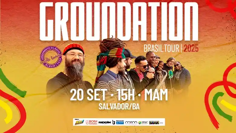 Imagem de GROUNDATION Salvador - Brasil Tour 2025